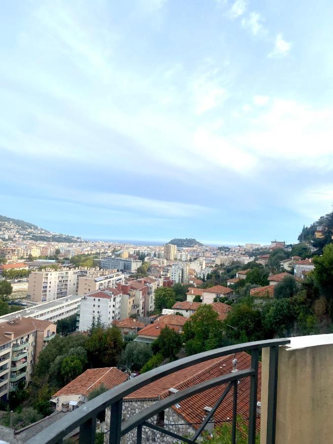 Appartement 02 Vue Panoramique -Wifi- Parking Prive -Nice Bagian luar foto